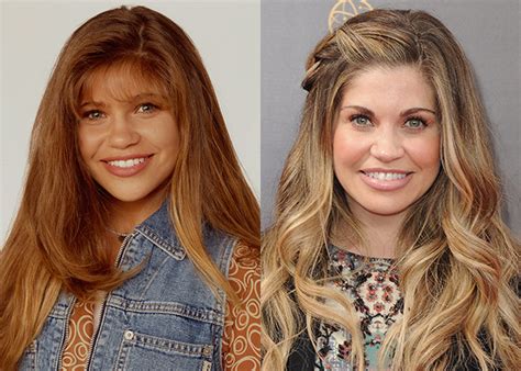 danielle fishel then and now.